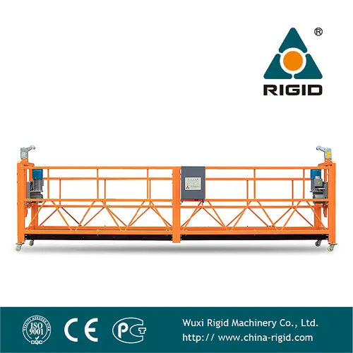 Zlp500 Painted Steel Spray Coating Suspended Working Platform