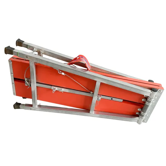 Portable Scaffold Step Ladder with Handles for Easy Storage
