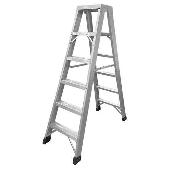 Quality Assurance Ladder Foldable Aluminum Ladder Double