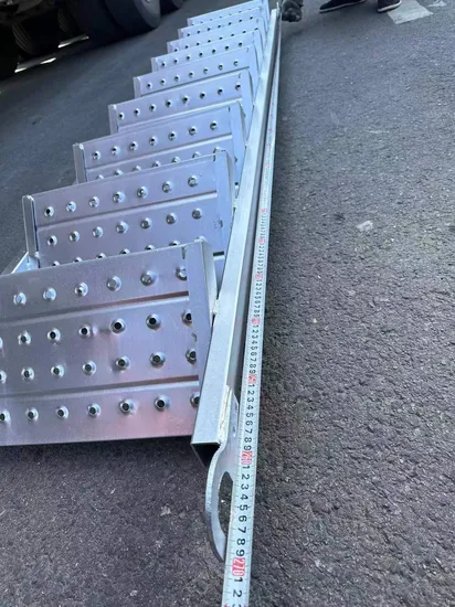 Durable Pre Galvanized Scaffolding System Components Step Scaffold Ladder for Sale