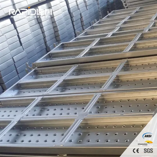 Ringlock Metal Steel Factory Climbing Platform Product Scaffold Ladder