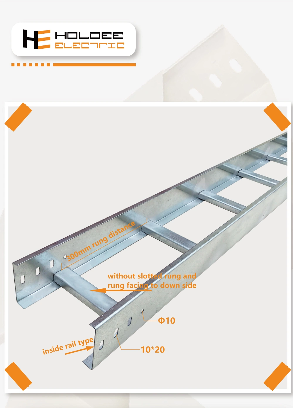 Stainless Steel 316L Cable Ladder Tray