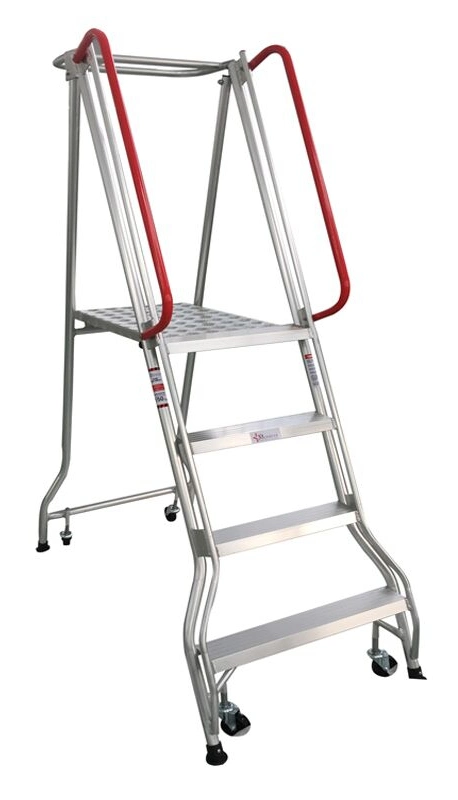 Aluminium Aluminum Safety Folding Foldable Portable Step Ladder for More Possible Occasion