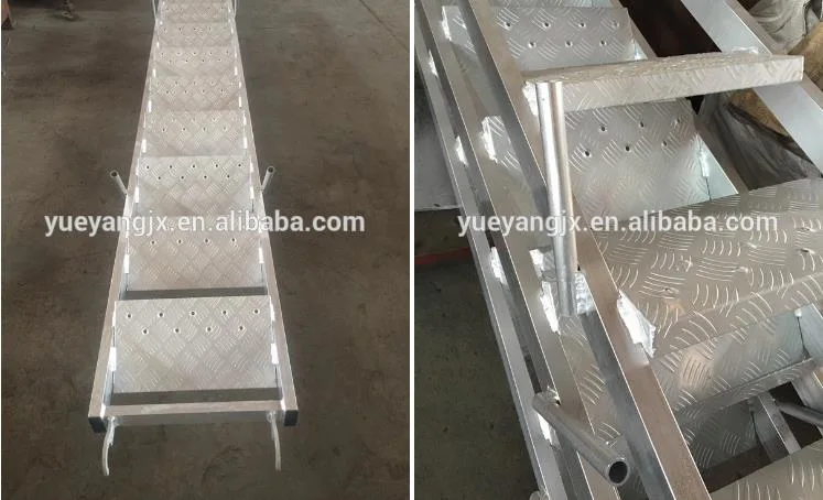 Aluminium Scaffold Scaffolding Stair Ladder for Construction Use