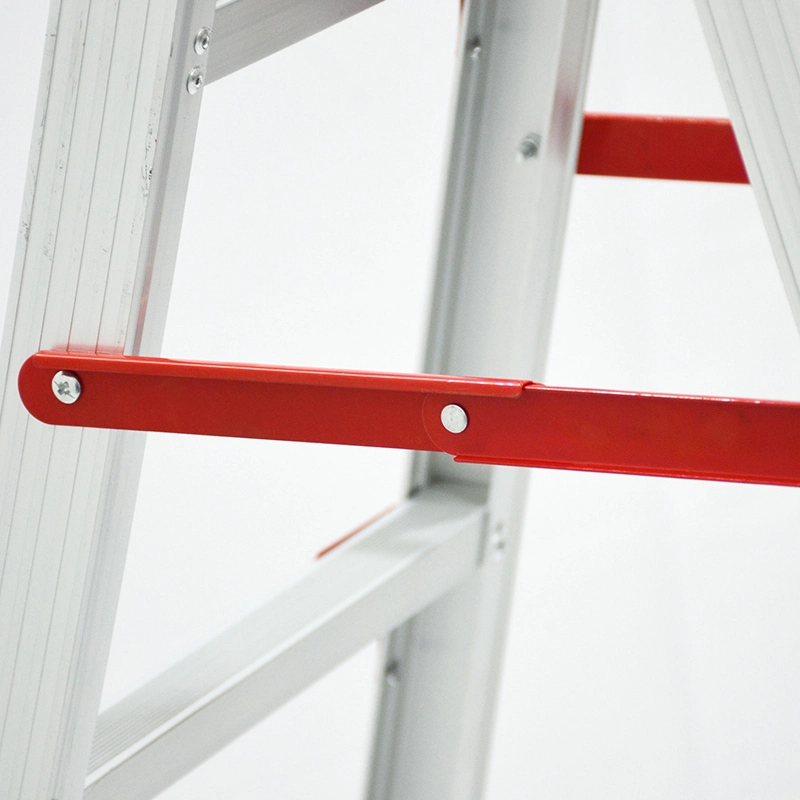 New Aluminum Foldable Double Sided Step Ladder with EN131