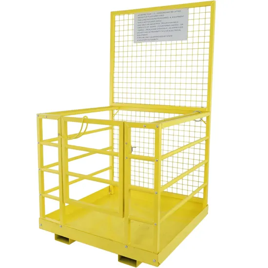 Easy Install China Brand Safety Forklift Safety Cage/Working Platform