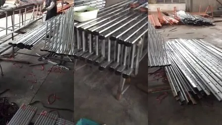 Aluminum/Aluminium/Steel Straight Ladder for Construction, Scaffold 