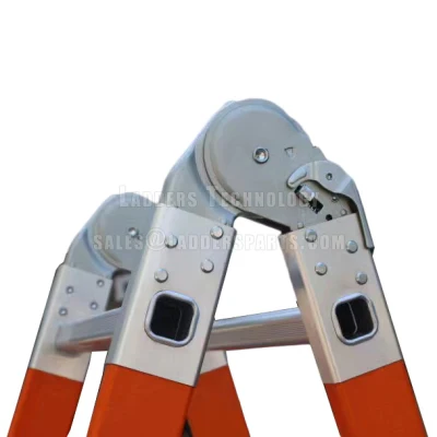 FRP Multi Purpose Ladder with Fiberglass Profile and Steel Ladder Hinge