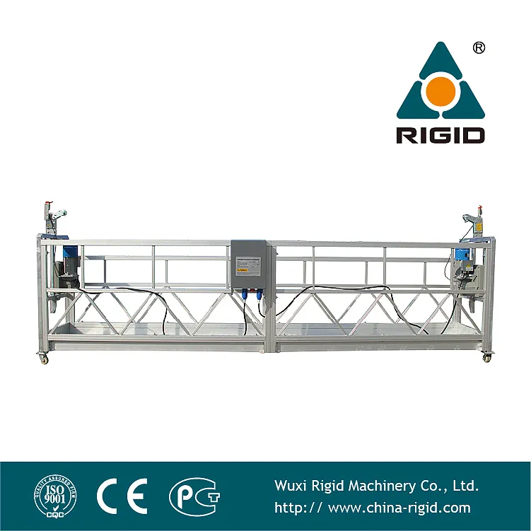 Zlp500 Aluminium Screw Type End Stirrup Plastering Suspended Working Platform