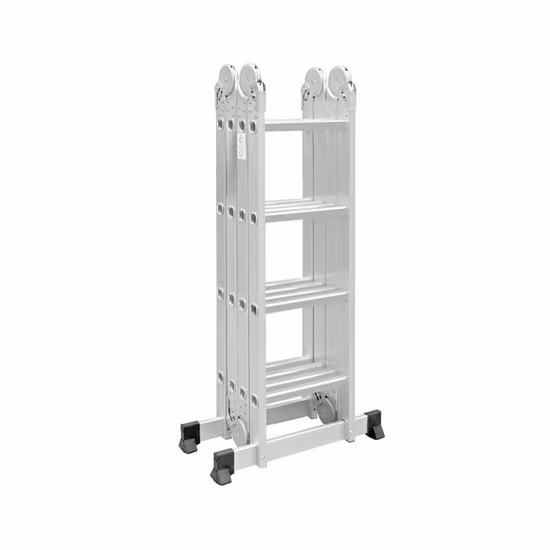 4.7 Meters Small Hinges Aluminum&Aluminium Multipurpose Foldable Step Ladder with Non Slipping Base