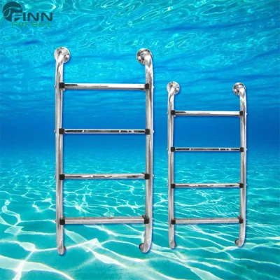OEM Accepted Stainless Steel 304/316 Above Ground Swimming Pool Ladder Steps