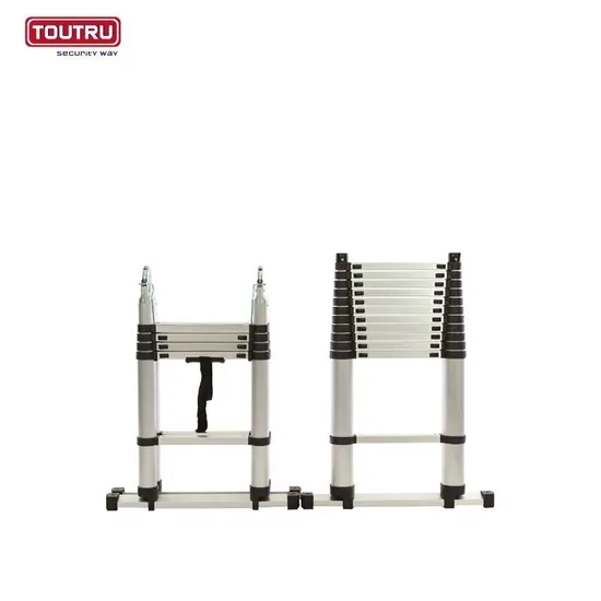 Telescopic Extension Aluminum Step Ladder Folding Multi Purpose 