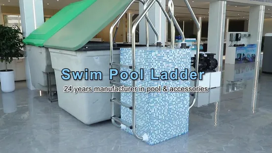 Pikes Water Swimming Pool Equipment 3 Step Stainless Steel 304/316 3 Steps Swimming Pool Ladder 