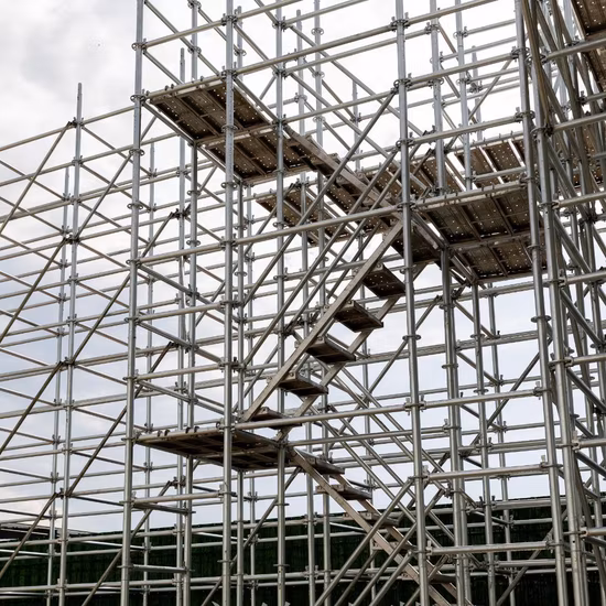Building Material Scaffold Ladder Girder Steel Beam Construction Building Ladder Scaffolding